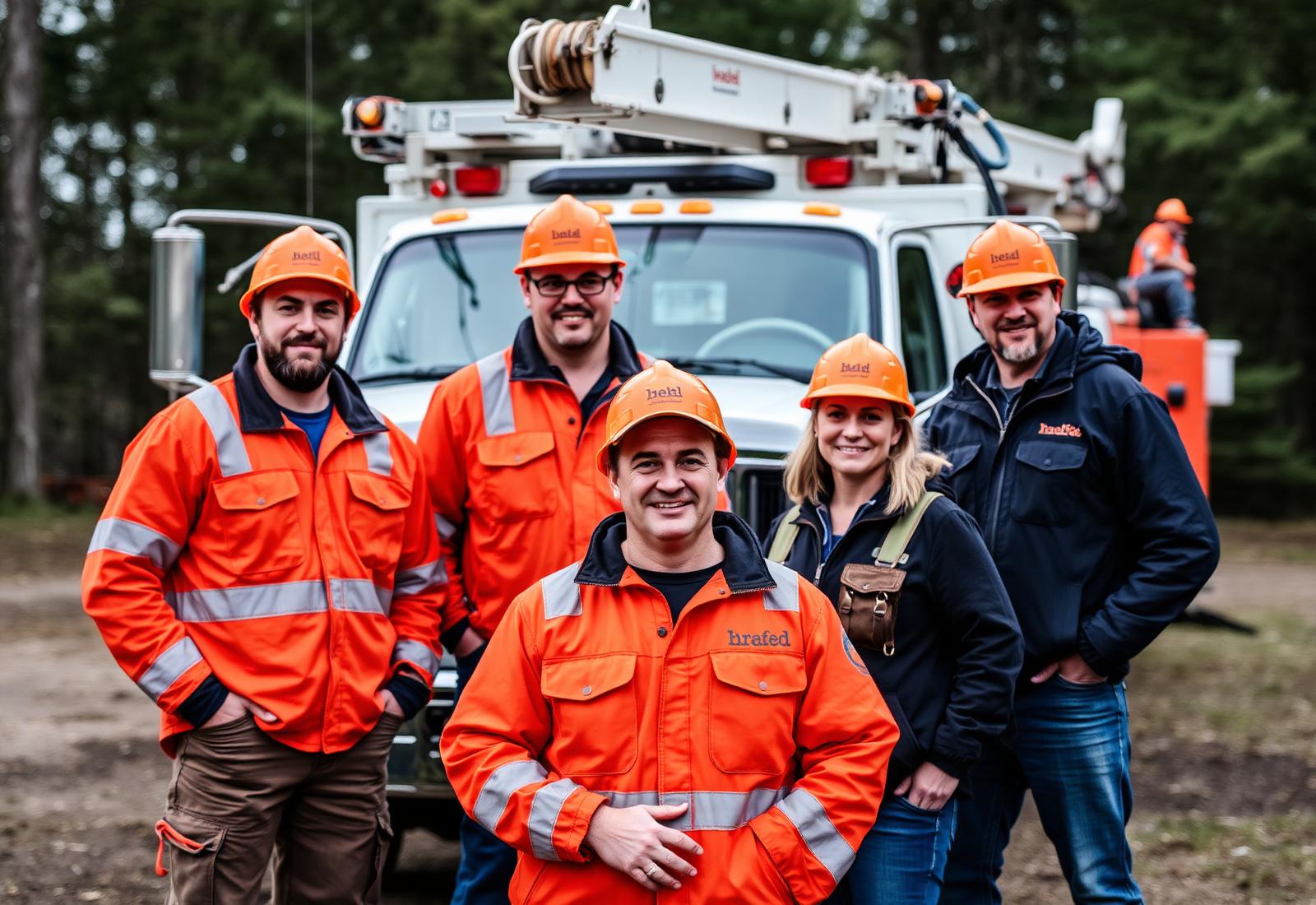Serrano's Tree Service crew